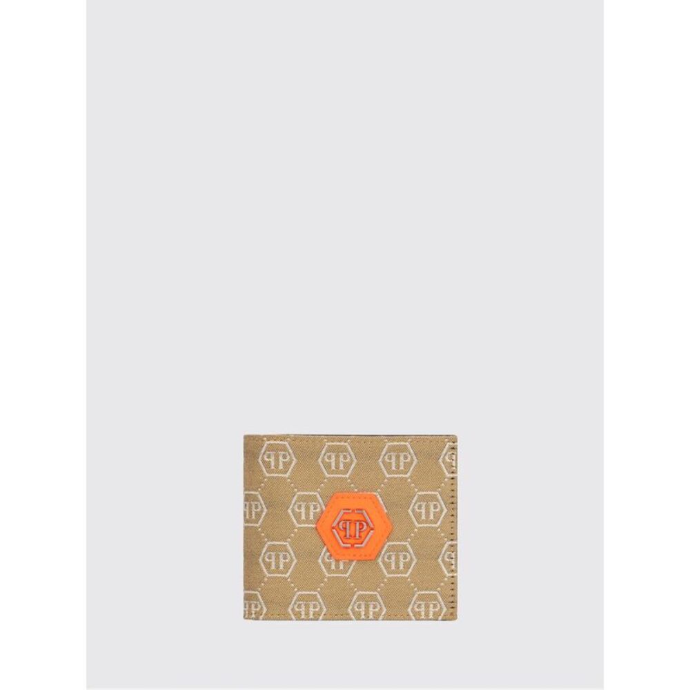 Philipp Plein Wallet Men Beige